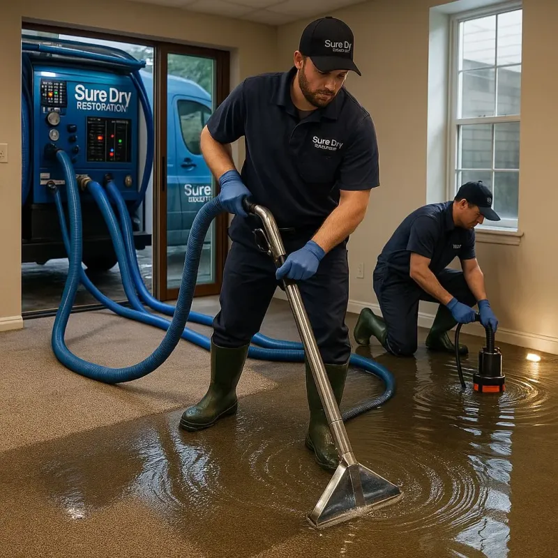 Water Extraction and Removal process in Riverside, MO
